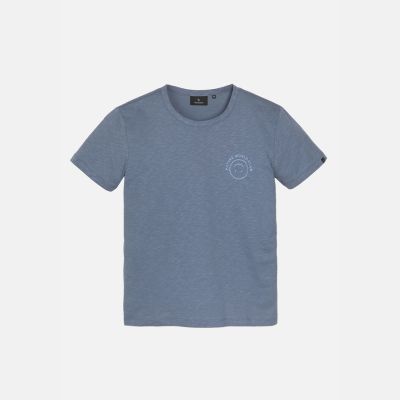 T-shirt 100 organic cotton man short sleeve FUTURE WORLD Size S