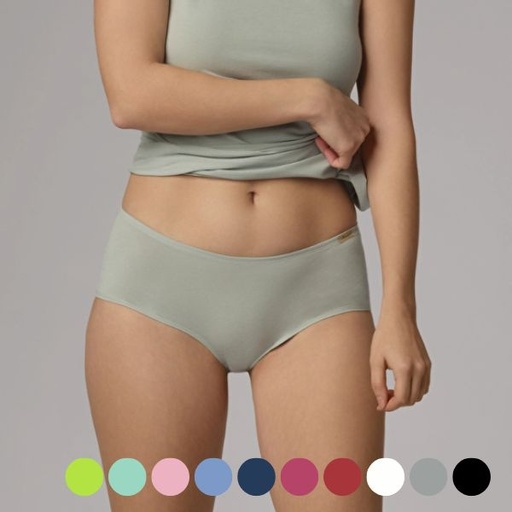 Bragas culotte algodón orgánico, básica