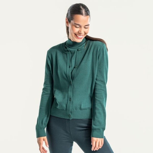 Chaqueta de punto algodón orgánico 100% SCARA TALLA S