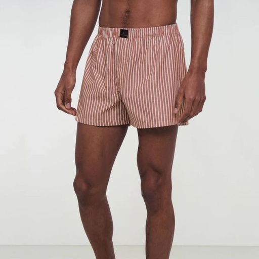 100% organic cotton striped boxer