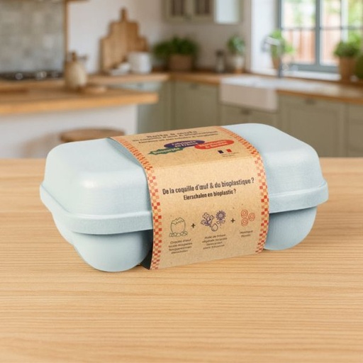 Eggshell egg cup