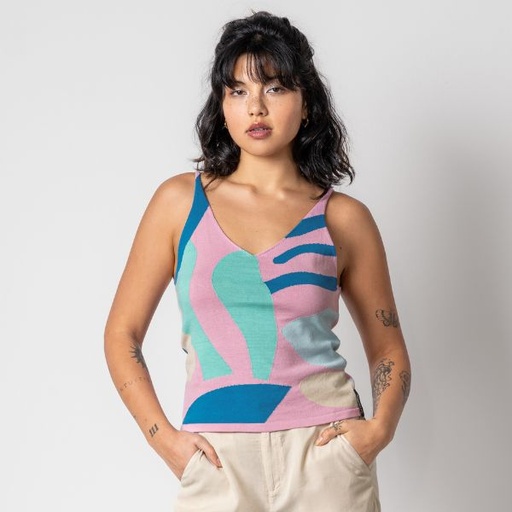 Top de punt de cotó orgànic 100% FIANNA