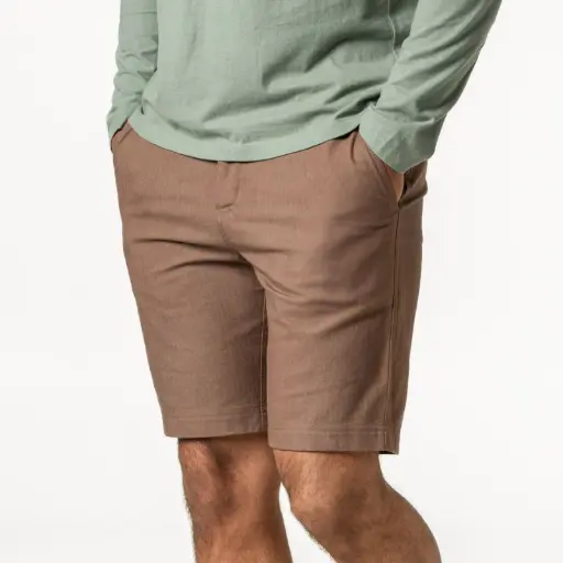 Bermudas hombre 100% algodón orgánico 