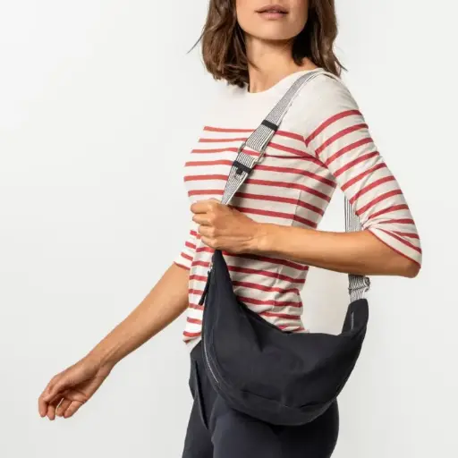 Shoulder bag made of 100% organic cotton