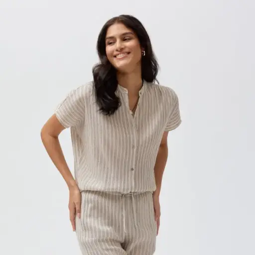 Women's blouse, 100% organic cotton