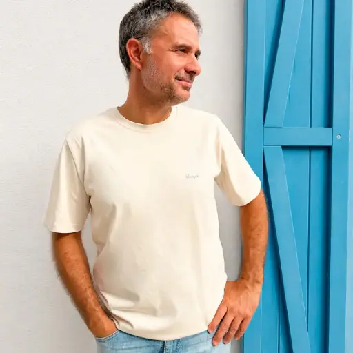 Camiseta algodon 100% BLAUGAB para hombre