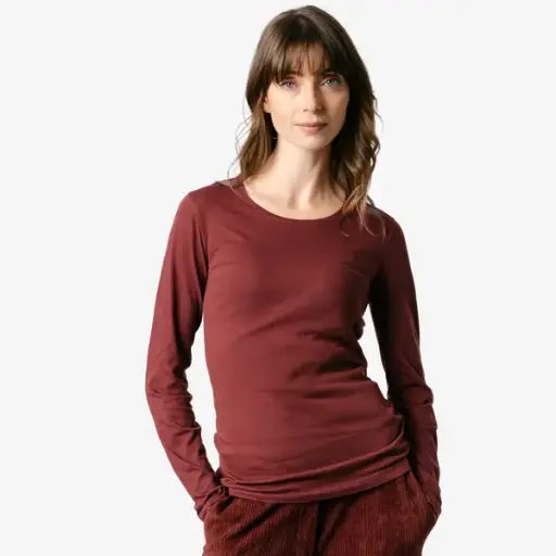 Susanna 100% Organic Cotton T-Shirt – Brown