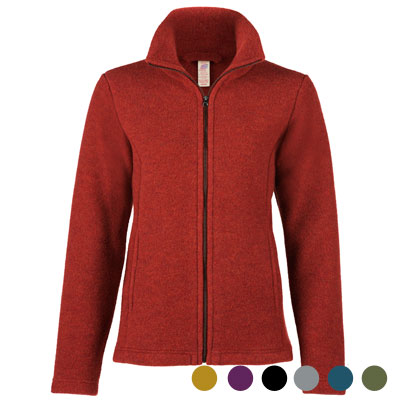 Sustainable 100% merino wool fleece for women