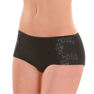 Organic cotton lace pantyhose COMAZO