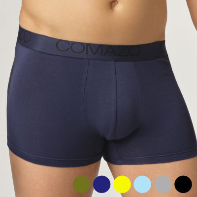 CALZONCILLO BOXER ANCHO 100% ALGODÓN ORGÁNICO COMAZO EARHT