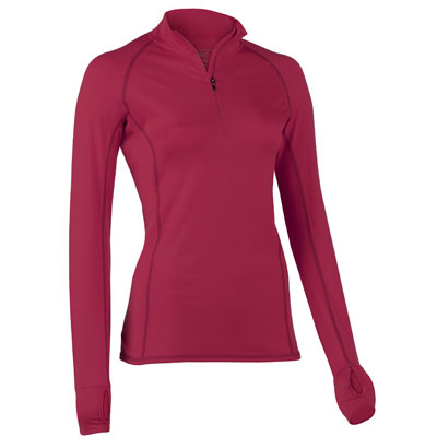 Camiseta térmica técnica de lana merino y seda Mujer