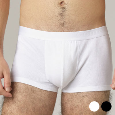 Calzoncillo boxer de algodón orgánico, Fino Canalé