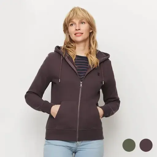 Sudadera 100% algodón orgánico DAHLIA Recolution