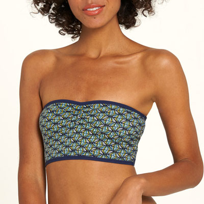 Sujetador bandeau algodón orgánico, Gyro talla XS