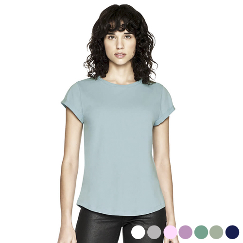 100% cotton women's short-sleeved T-shirt