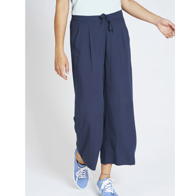 Pantalon culotte azul discount marino