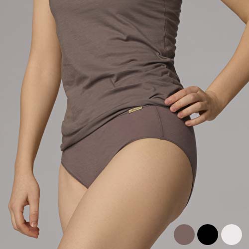 Rio Slip 100% organic cotton panty flat seam